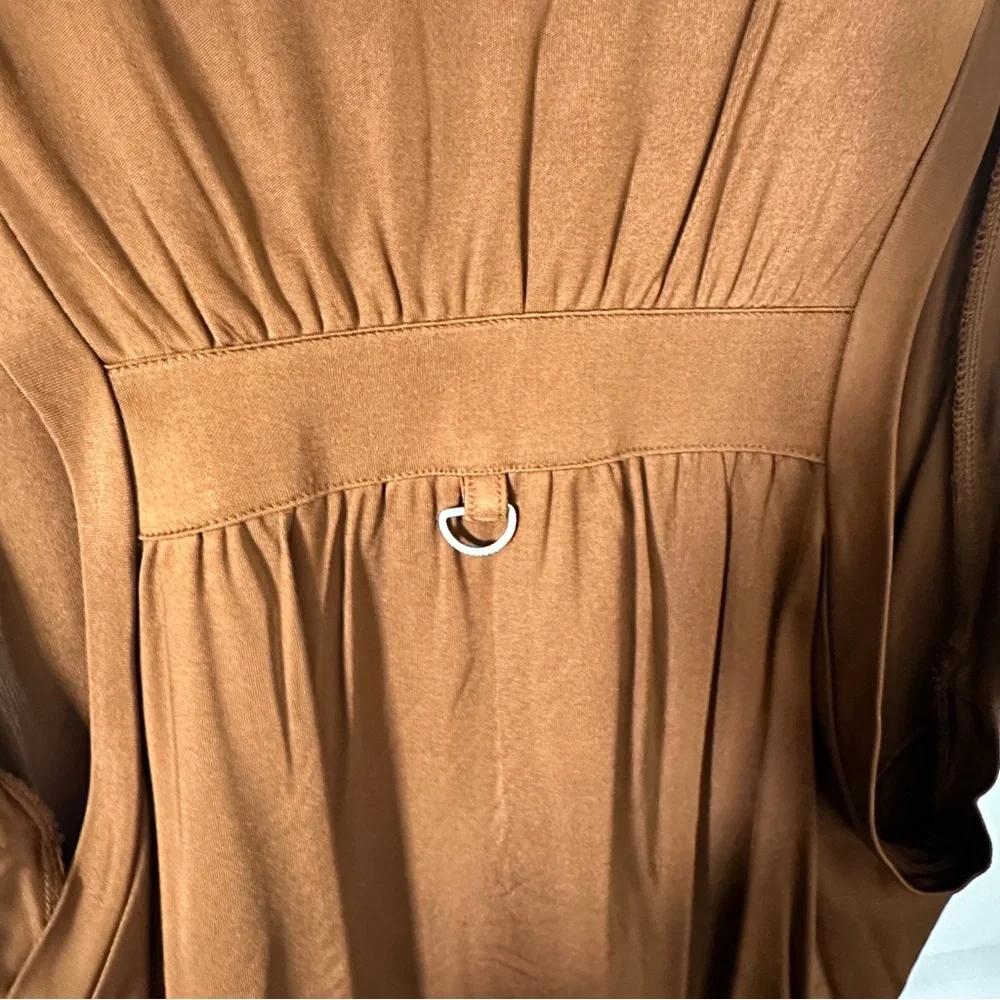 AllSaints Tessa Tank in Foxtail Brown - Picture 8 of 10